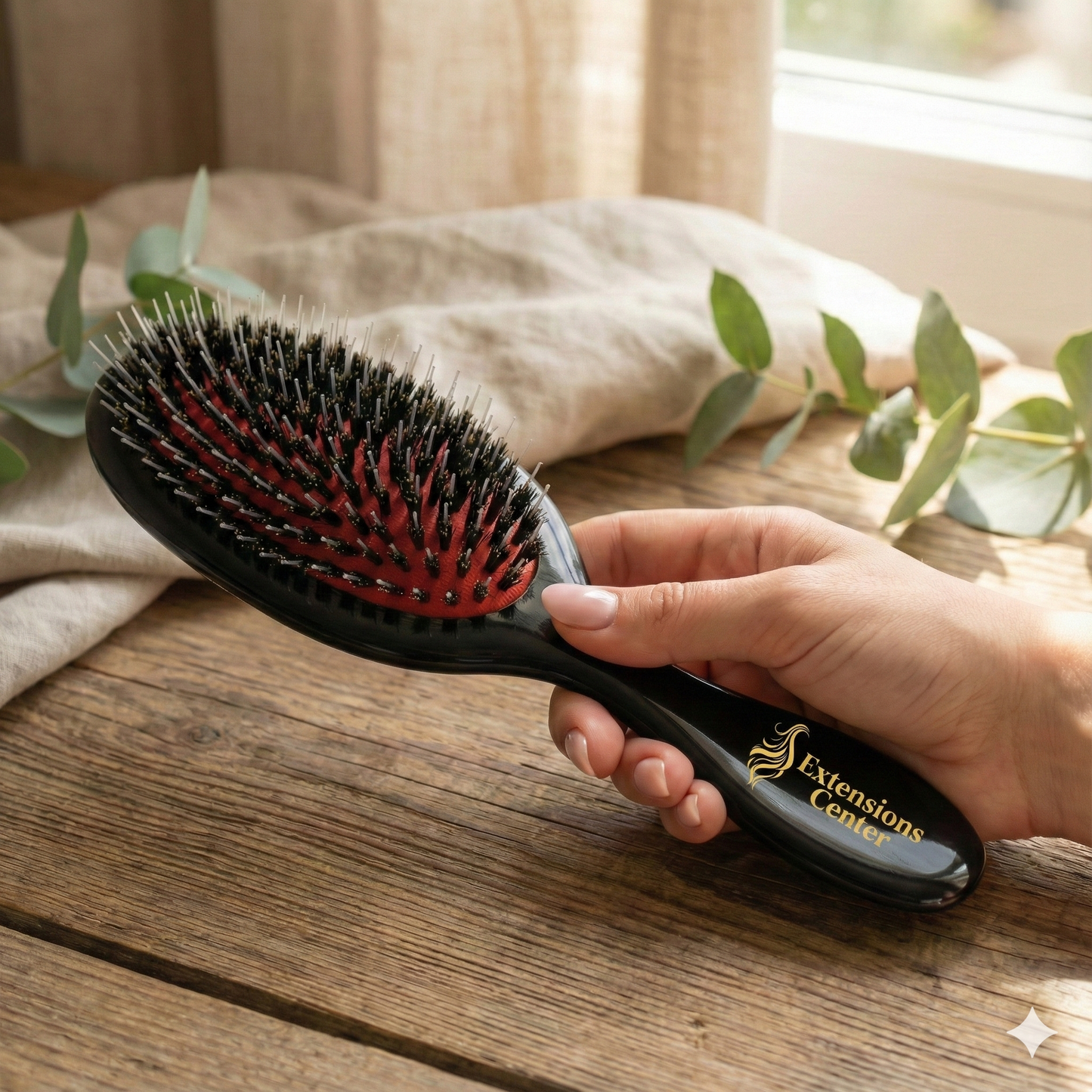 Extensions-Haarbürste